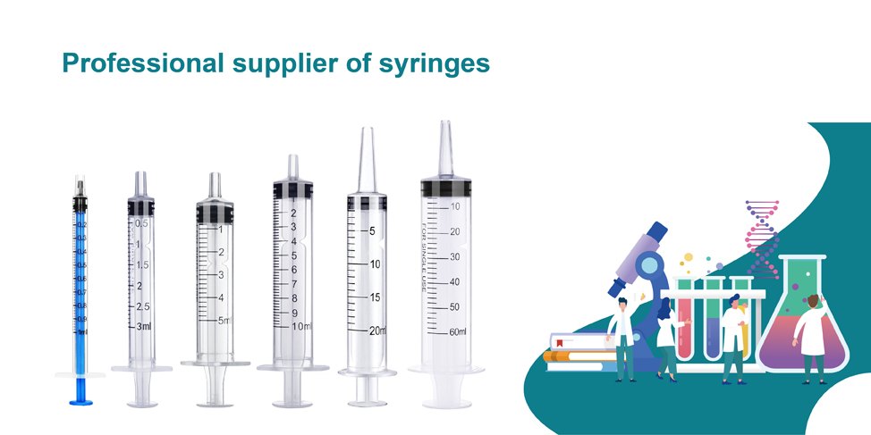 Foosi, professional supplier of syringes from 1 mL to 60 mL